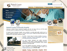 Tablet Screenshot of haskellhospital.com